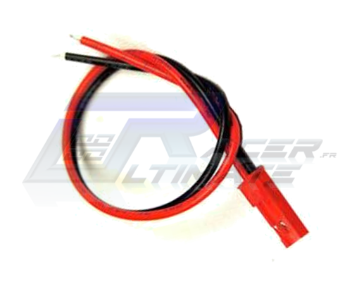 JST plug male with wire AWG22 10cm