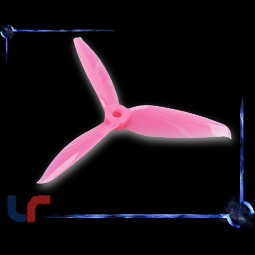 4 pink propellers Gemfan 5152 tri blade (2CW+2CCW)