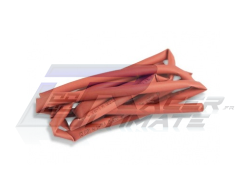 Gaine thermo-rétractable rouge 3mm 1m