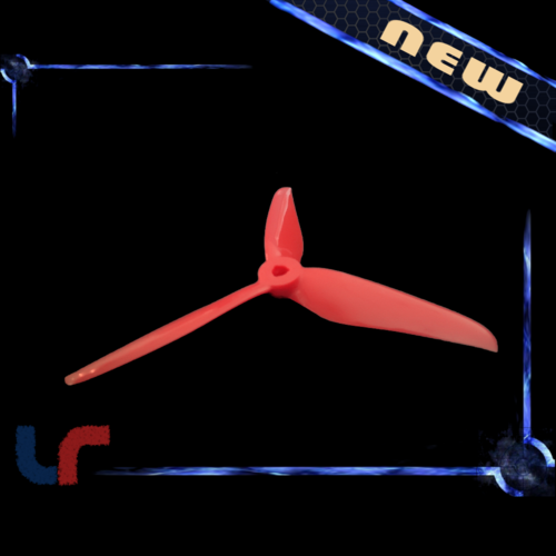 4 red propellers Dalprop new serie CYCLONE 51465 tri blade (2CW+2CCW)